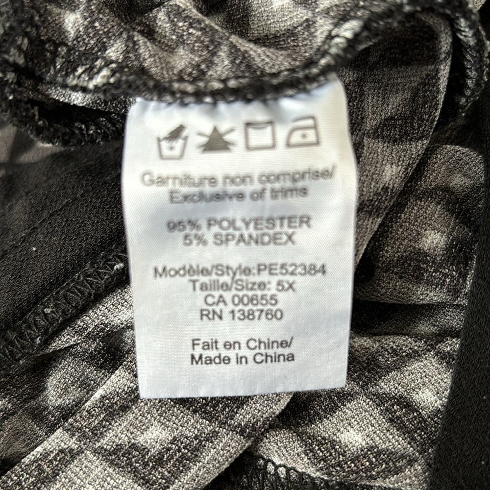 Penningtons Motif Casual Wide Leg Dress Pants Size 5X - Picture 4 of 4